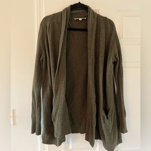Loft cardigan olive color